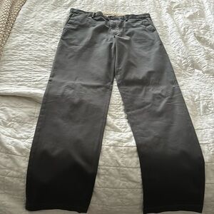 Banana Republic Men’s straight chinos dark grey